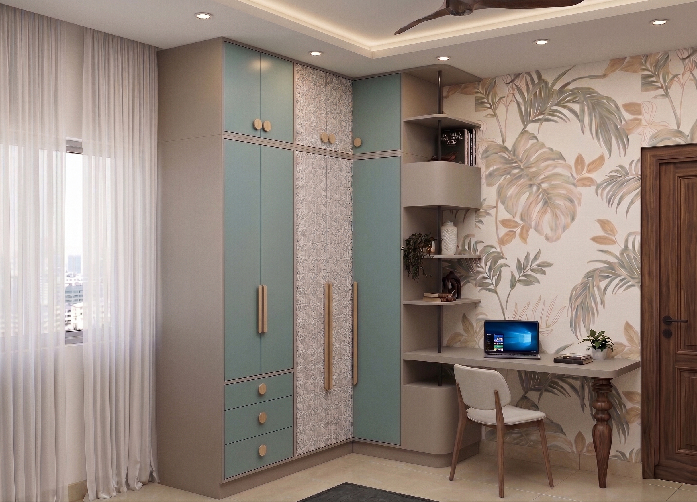 Kids Bedroom Wardrobe & Study